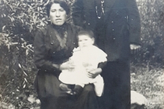 Guadalupe y Román con María Alonso